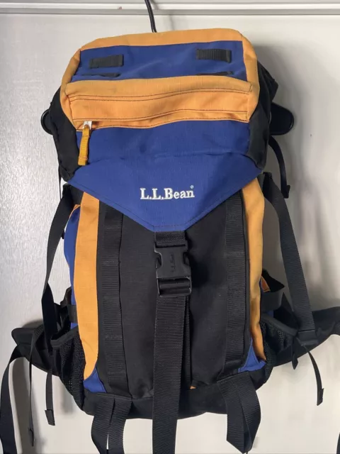 VINTAGE LL BEAN HIKING BACKPACK PACK Large MOUNTAIN TREK internal