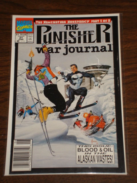 Punisher War Journal #31 Vol1 Marvel Comics June 1991