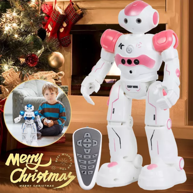 Kids RC Robot Toy Gesture Remote Control Dancing Robot Educational Robotic Gifts