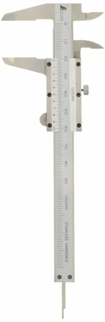 SHINWA Mini Vernier Caliper 100mm 19894 From Japan