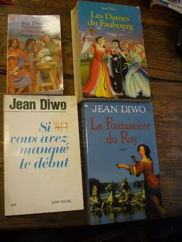 Lote De 4 Libros de Jean Diwo