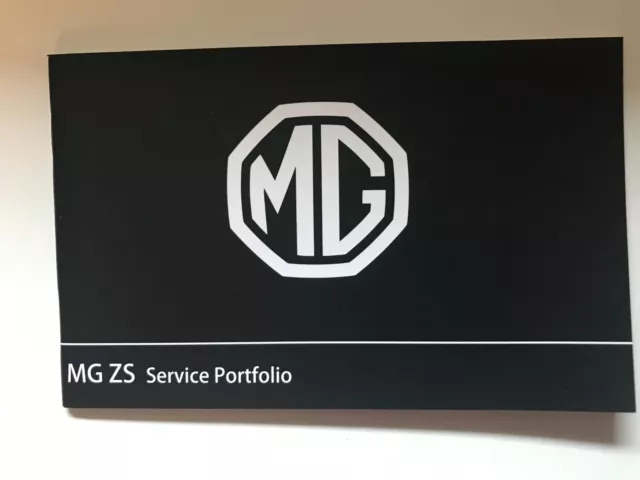 MG ZS Serviceheft 2022 .23 LEER ORIGINAL Inspektionsheft Servicenachweis-Service