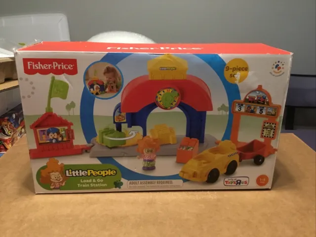 FISHER PRICE LITTLE People On The Go Train Take along $32.88