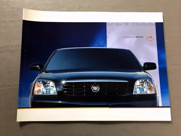 2005 Cadillac DeVille 34-page Original BIG Car Sales Brochure Catalog - DHS DTS