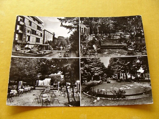 (FG.A48) FIUGGI FONTE - HOTEL VALLOMBROSA E MAJESTIC, VEDUTINE (vg 1963) albergo