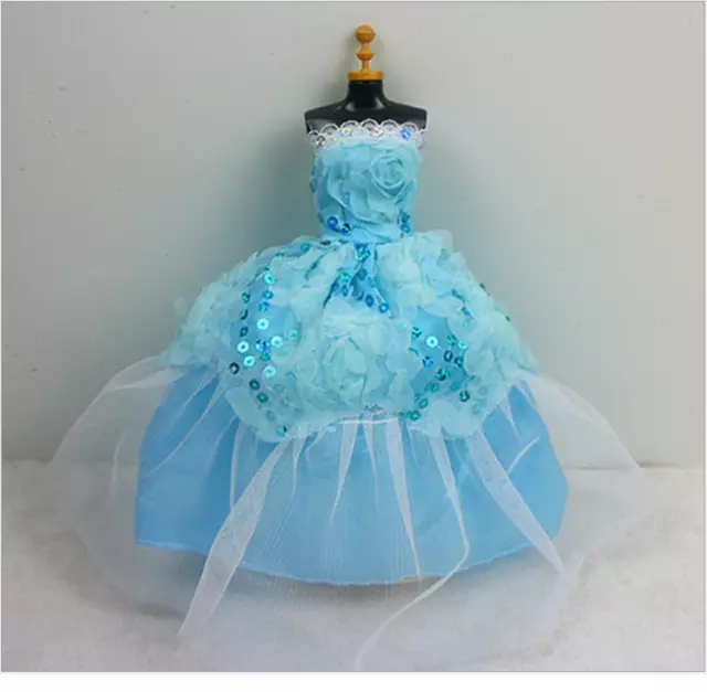 Popular Barbie Doll sized Accessory/Cloth-1 Fashion dress-ON SALE&BEST Girl Gift