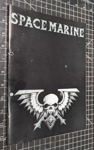 Epic Space Marine 1st Edition Rule Book - 40,000 Space Marine Rulebook OOP THG