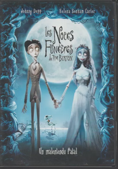 Les Noces Funebres Dvd (E3) VF Tim Burton Johnny Depp Helena Bonham Carter