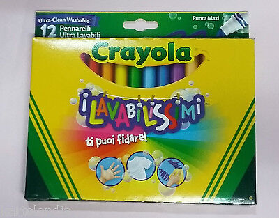 Crayola Crayola Confezione 8 Pennarelli Punta Maxi Lavabilissimi 58-8328 