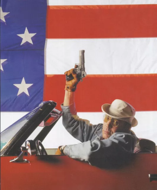 Hunter S Thompson, 1990s Photo Shoot - Miniature Poster/Book Clipping…