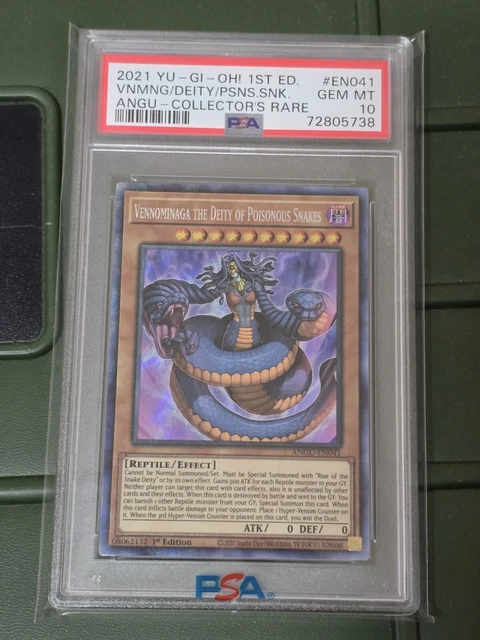 Yugioh Stampede Yu-Gi-Oh! Vennominaga The Deity Of Poisonous Snakes 40-Card  Deck - Budget Venom Swamp Vennominaga Summons