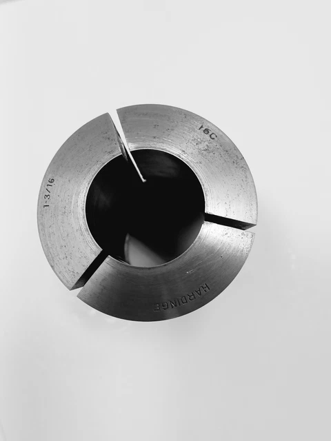 HARDINGE 16C 1-3/16"  ROUND COLLET w/ INTERNAL THREADS