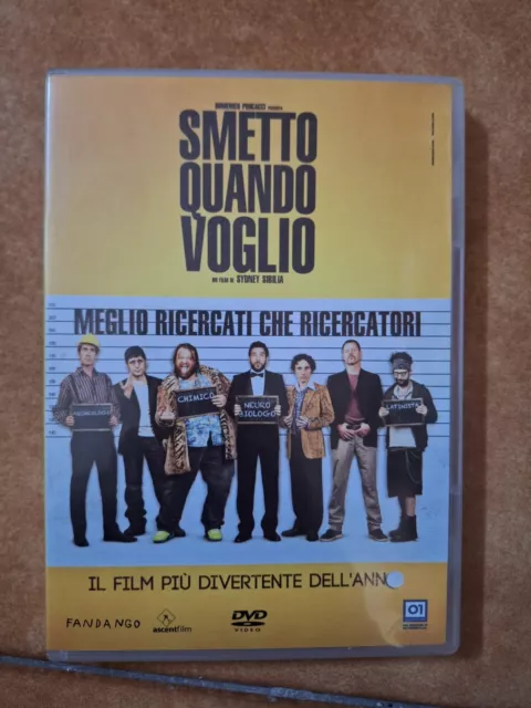 Smetto Quando Voglio Dvd