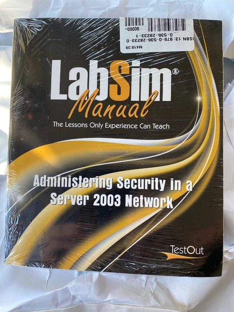 Designing A Server 2003 Network Intrastructure LabSim Manual TestOut Sealed