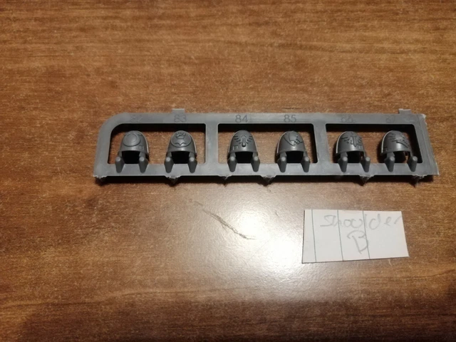 Warhammer 40k Space Marine Kill team Deathwatch Veteran Shoulder pads (B)