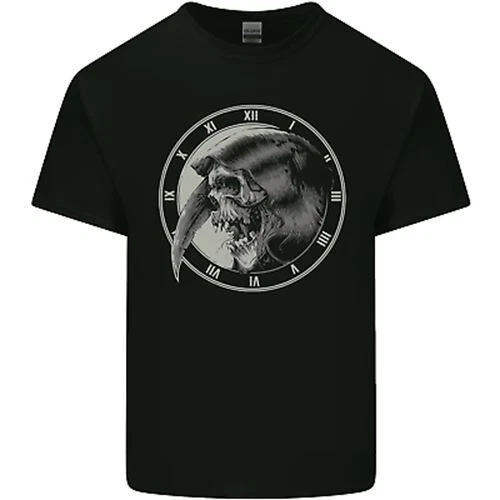 T-shirt Homme Gothique 'Trust Me I'm A Doctor' Avec Crâne - Coton Lourd Gildan, Style Squelette, Coupé Relax