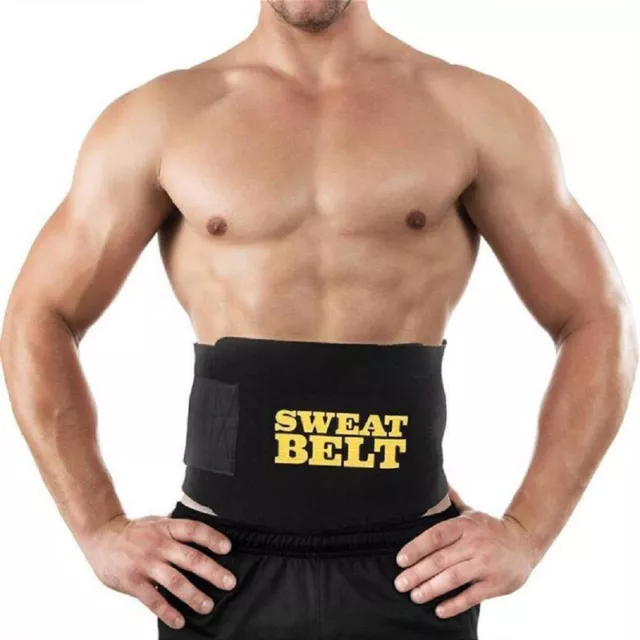 WomenMen Tummy Waist Cincher Sweat Belt Trainer Gym Body Shapewear,AU,.
