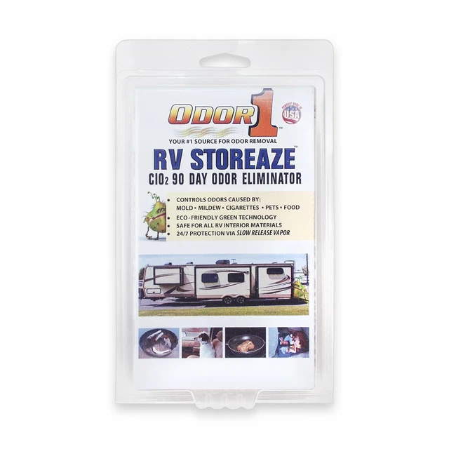 Odor One 1 RV Slow Release Refresh Storeaze Odor Eliminator V88102 single pack