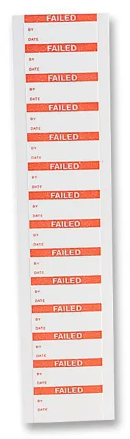 Étiquette Failed 350 Paquet - 7827298