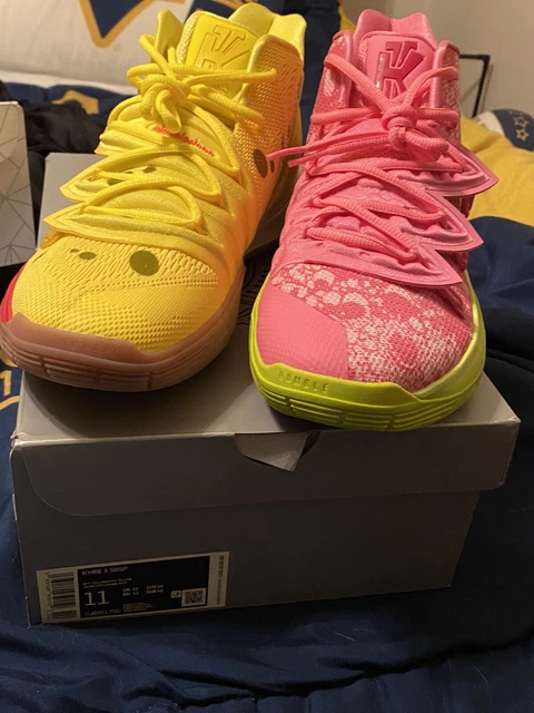 NIKE KYRIE 5 Spongebob & Patrick Basketball shoes Men's Size 11 $ -  PicClick