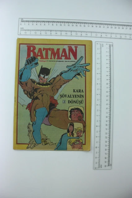 BATMAN THE DARK KNIGHT RETURNS #2 Turkish Comic Book 1980s