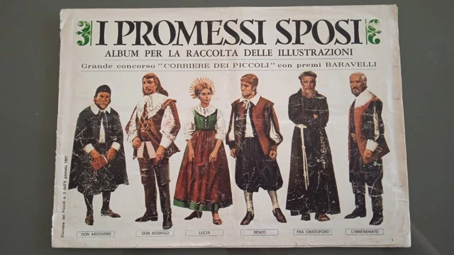 ALBUM FIGURINE PROMESSI sposi corriere dei piccoli 1967 EUR 19,99