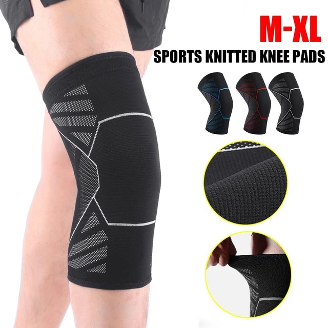 Knee Pads Brace Support Sleeve Sports Compression Gym Protector Running Work