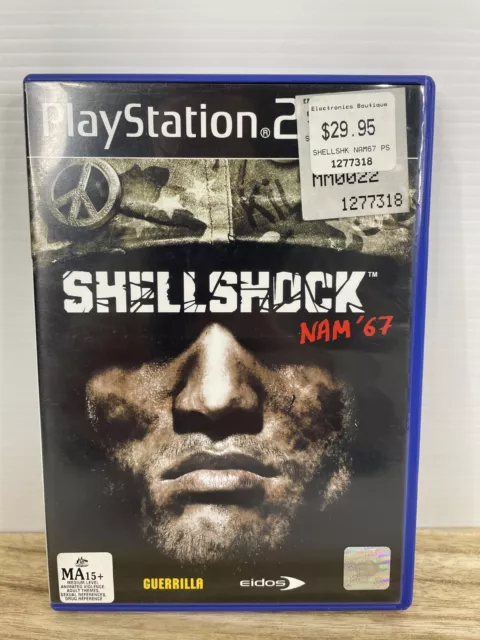 Shell Shock: Nam '67 PS2 Front cover