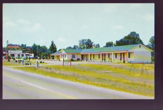 ELM CITY NORTH CAROLINA NC Motel Toisnot Vintage Postcard