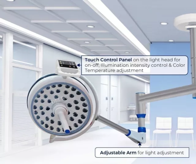 LED OT Light Ceiling/mobile Surgical Operation Theater & Examination OT light ft