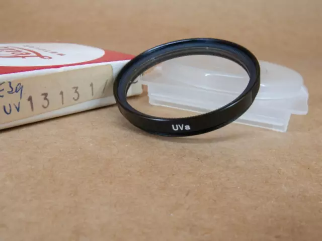 Filtro UVa Leitz Leica HOOIV / 13131 E39 negro - en caja