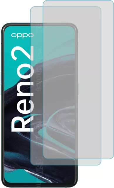 2x CLEAR LCD screen guard protector de pantalla for Oppo Reno 2 CPH1907