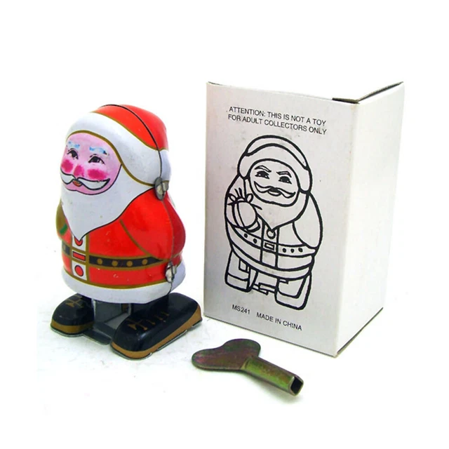 Giocattolo Babbo Natale Robot Giocattolo Babbo Natale Giocattolo Natale Robot Giocattolo Latta