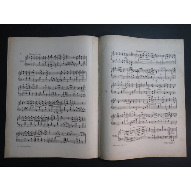 FRIEDMAN Léo The Trailing Arbutus Piano 1914 4