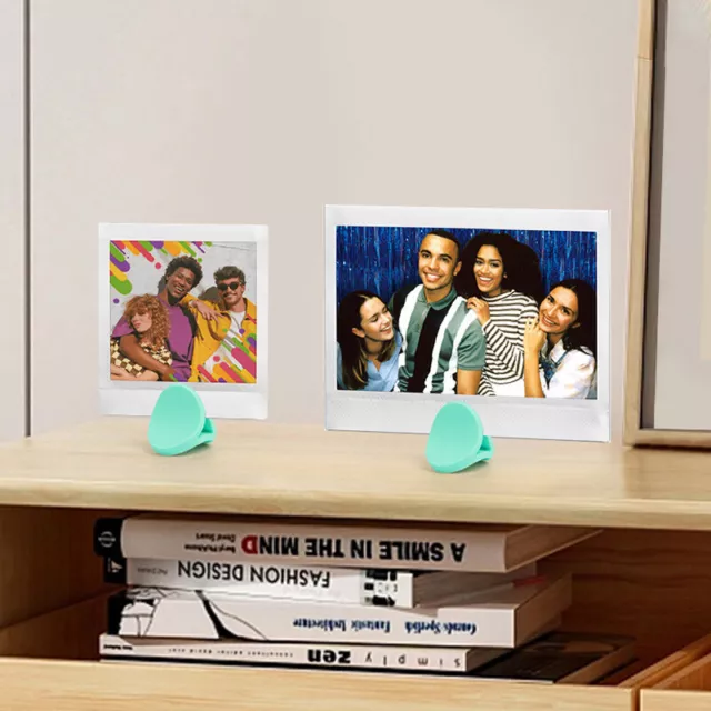 Clip blocco note decorazione tavolo gelatina verticale cartolina fotocamera istantanea foto Sp