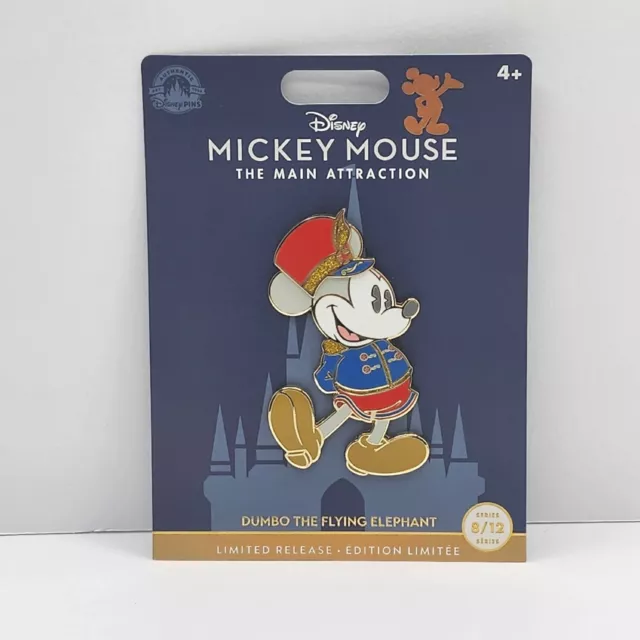 Disney Mickey Mouse Main Attraction Pin Dumbo the Flying Elephant Ringmaster