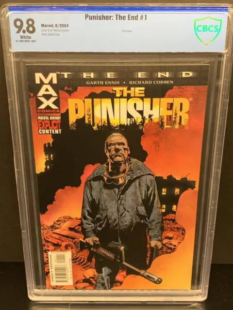 Punisher: The End #1 CBCS 9.8 Max Comics Garth Ennis Marvel 2004