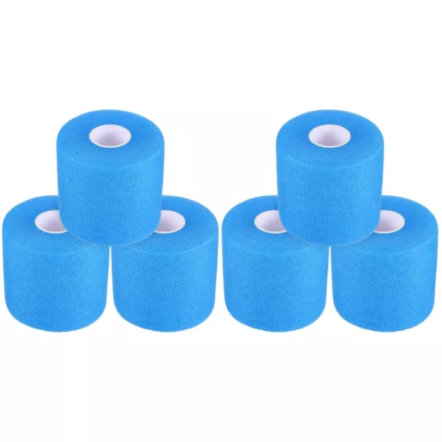 6 rollos cinta deportiva transpirable precinta adhesiva a prueba de golpes