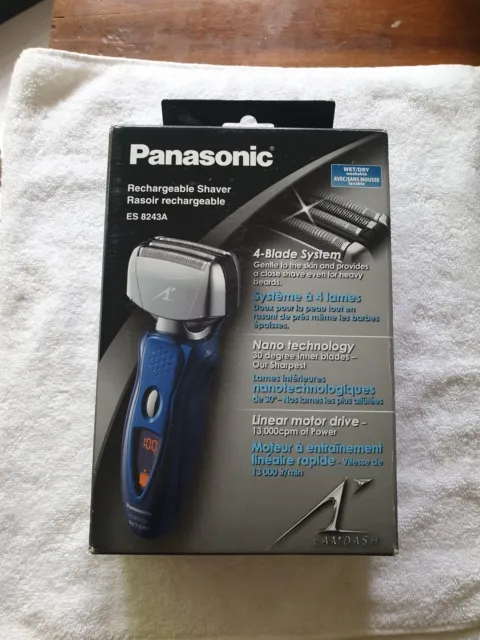 Panasonic Arc 4 ES8243A Wet Dry Electric Shaver Complete