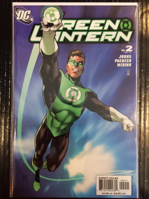 Green Lantern (Vol 4) #2 VF Nm- 1st Imprimé Dc Comics