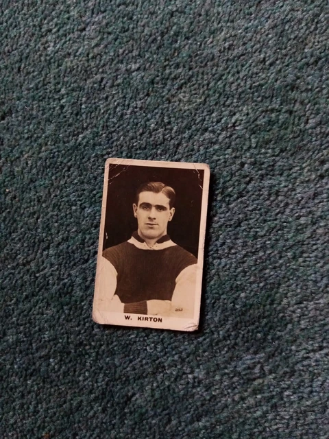 Kvc22 Thompson Adventure-Footballers  Signed Real Photos c1930 W Kirton A Villa