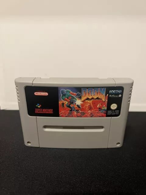 Doom super Nintendo FAH Cartouche Seule