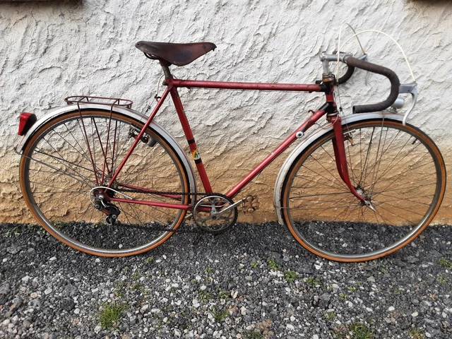 cadre ancien vélo peugeot old bike Bici alte fahrrad