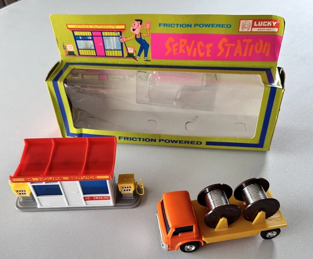 Miniature Vintage Triumph TR3 - Marque Cadum Pax - Années 60-70, échelle 1:87 - Orange Avec Sa Boîte