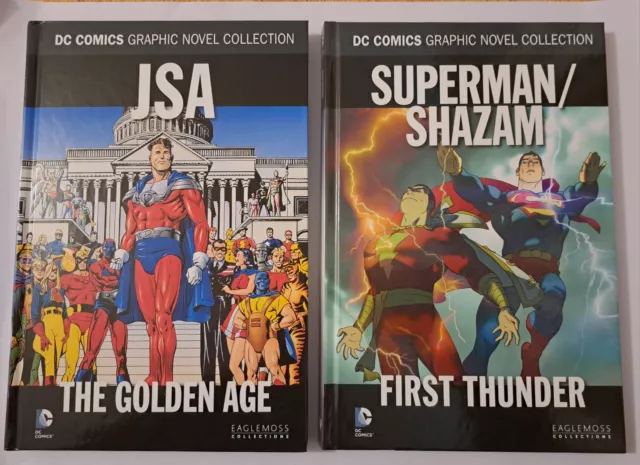Dc Graphic Novel Eaglemoss Collection Jsa Golden Age (Vol 69), Superman (Vol 68)
