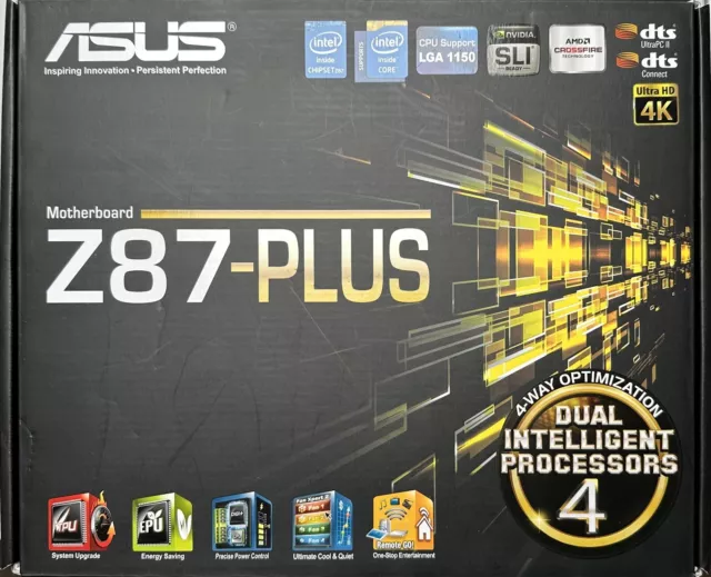 PC Bundle Asus Z87-Plus komplett Win 11 pro auf Festplatte, 16 GB, Intel Core i5