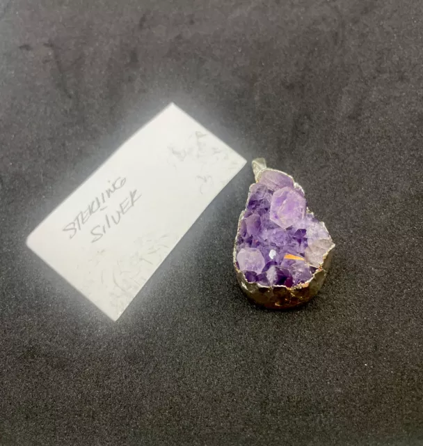Natural Gemstone Necklace Chakra Stone Pendant Energy Healing Crystal