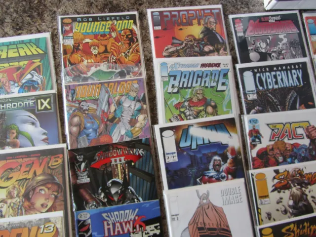 (54) Image comics collection superhero lot "V" Supreme Srtyke Force Gen 13 Wild 4