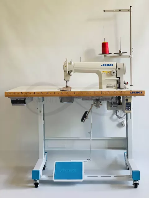 JUKI DDL-8100E Single Needle Lockstitch Sewing Machine With Table and Servo  Motor