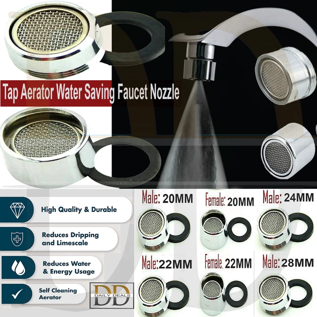 Wasserhahnbelüfter Küche Stecker Buchse Wasserhahn Düse Auslauf Enddiffusor Filter